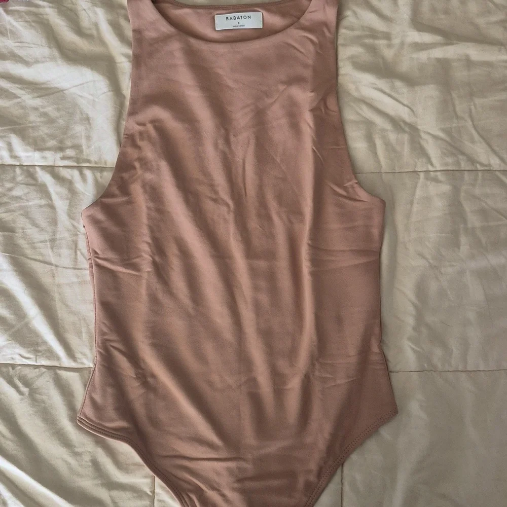 TOASTED ARITZIA BABATON CONTOUR 90S BODYSUIT SZ S - Picture 2 of 3